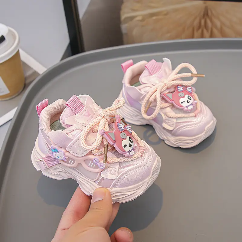 2025 Spring and Autumn New Single Toddler Beginner Baby Shoes 1-2 Years Old Baby Shoes Soft Sole Anti-Slip Sports Shoes — feature 10
