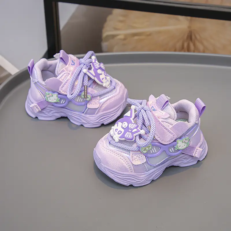 2025 Spring and Autumn New Single Toddler Beginner Baby Shoes 1-2 Years Old Baby Shoes Soft Sole Anti-Slip Sports Shoes — feature 14