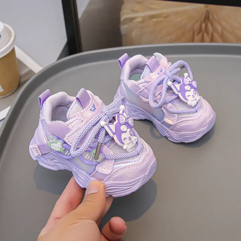 2025 Spring and Autumn New Single Toddler Beginner Baby Shoes 1-2 Years Old Baby Shoes Soft Sole Anti-Slip Sports Shoes — feature 16