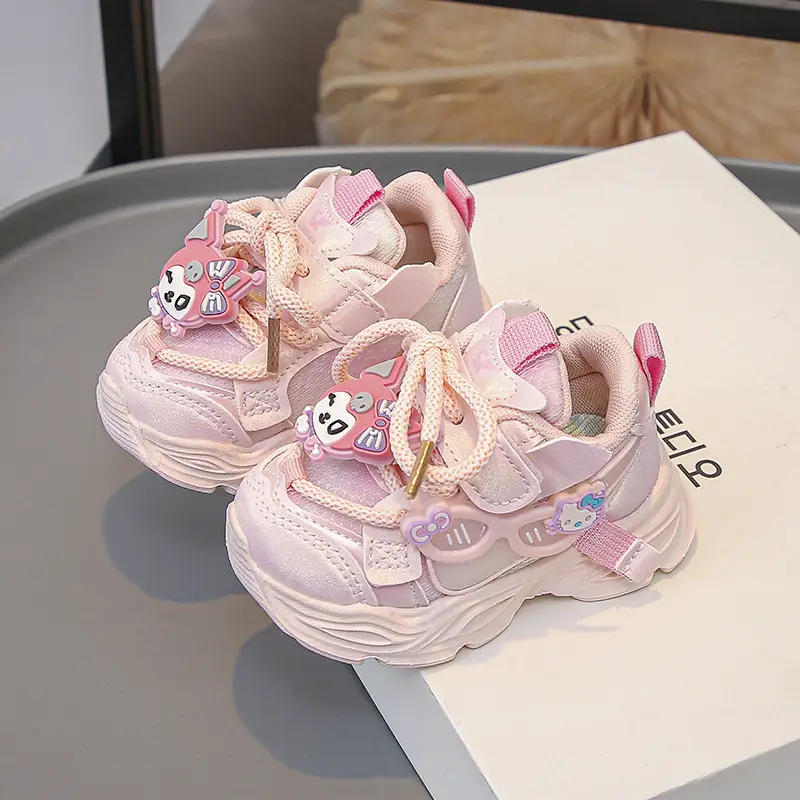 2025 Spring and Autumn New Single Toddler Beginner Baby Shoes 1-2 Years Old Baby Shoes Soft Sole Anti-Slip Sports Shoes — feature 17