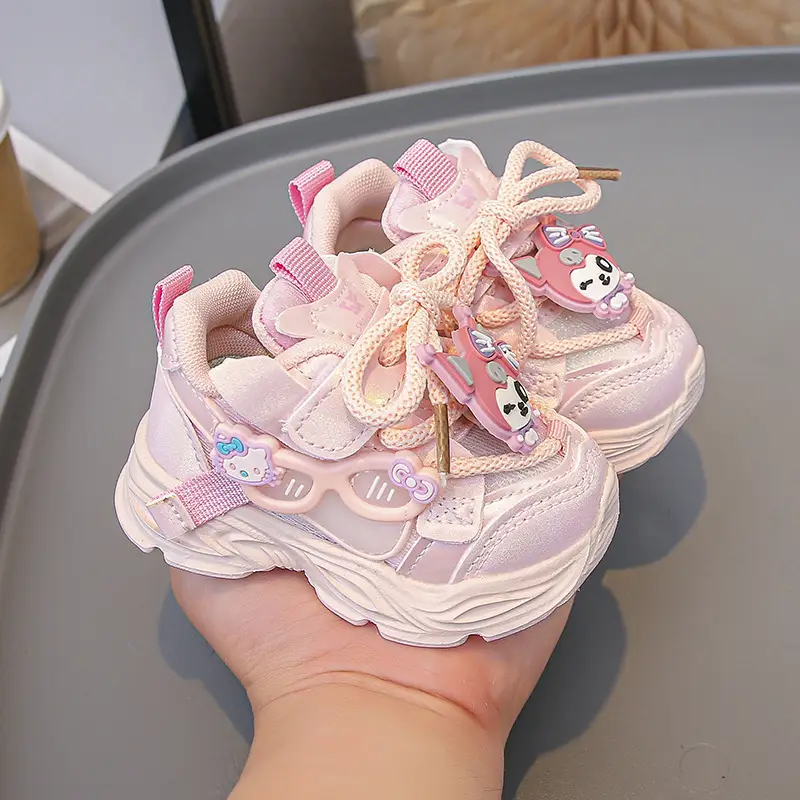 2025 Spring and Autumn New Single Toddler Beginner Baby Shoes 1-2 Years Old Baby Shoes Soft Sole Anti-Slip Sports Shoes — feature 19