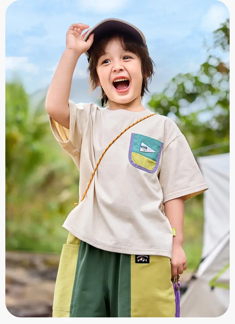 Dudu Baby Summer T-Shirt Boys Cargo Shorts Set — feature 21