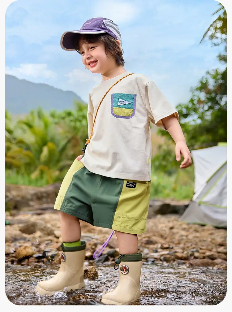Dudu Baby Summer T-Shirt Boys Cargo Shorts Set — feature 23