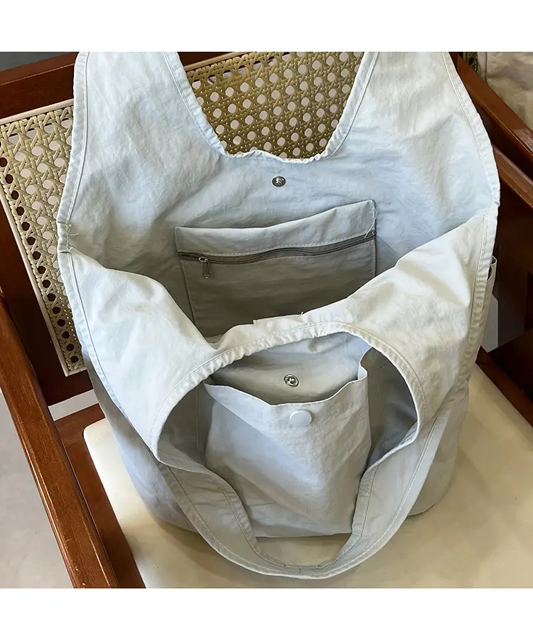 Women's Brown Textured Shoulder Tote Bag 2025 Spring New Style — feature 5