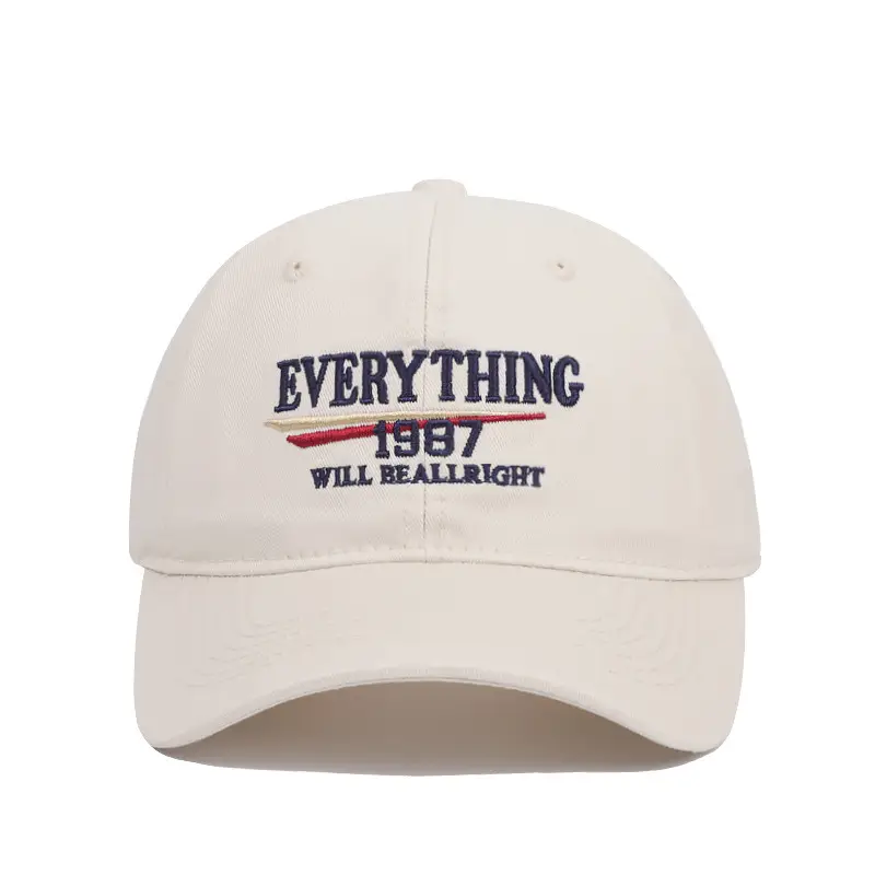 2025 New American Retro Washed Cotton Embroidered Letter Baseball Hat for Men and Women with Wide Brim and Face-Showing Duck Cap - Image 12