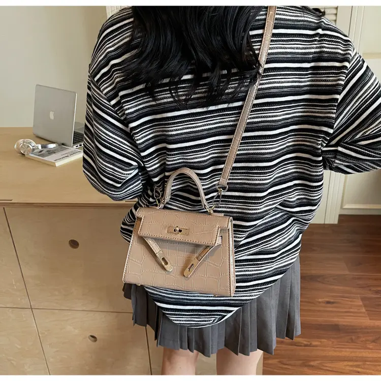 Black Croc Leather Handbag Set for Women 2025 — feature 25