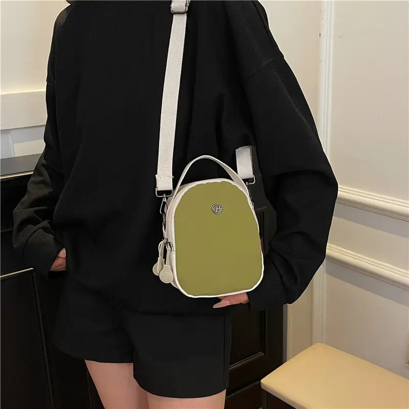 Lightweight Waterproof Mini Crossbody Bag Green Women - Image 5