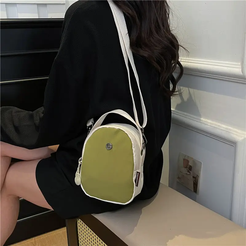 Lightweight Waterproof Mini Crossbody Bag Green Women - Image 8