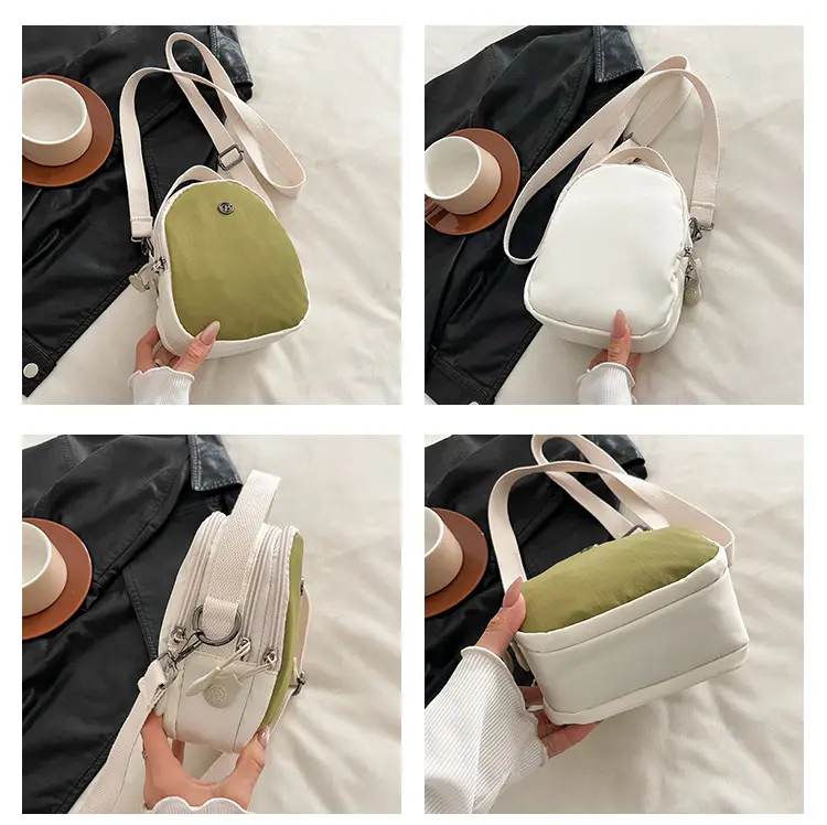 Lightweight Waterproof Mini Crossbody Bag Green Women — feature 11