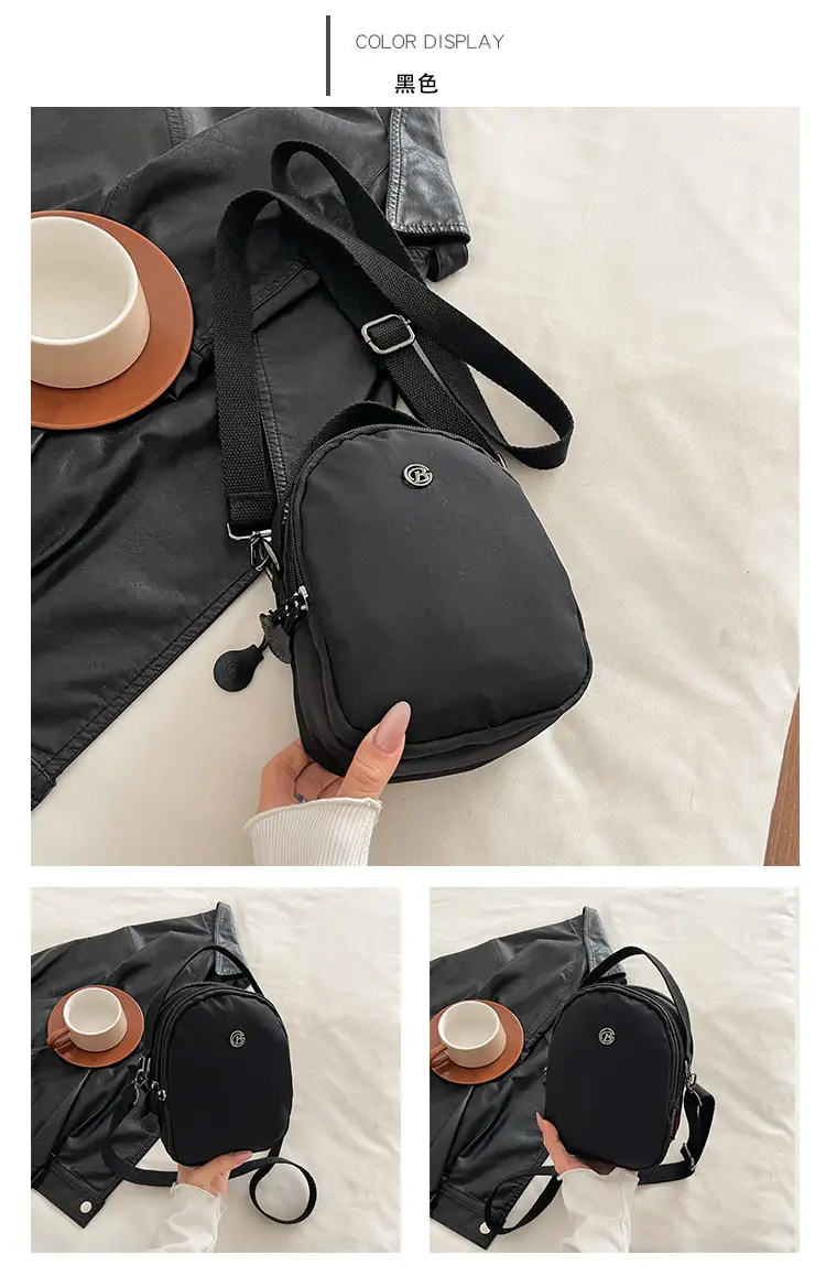Lightweight Waterproof Mini Crossbody Bag Green Women — feature 14