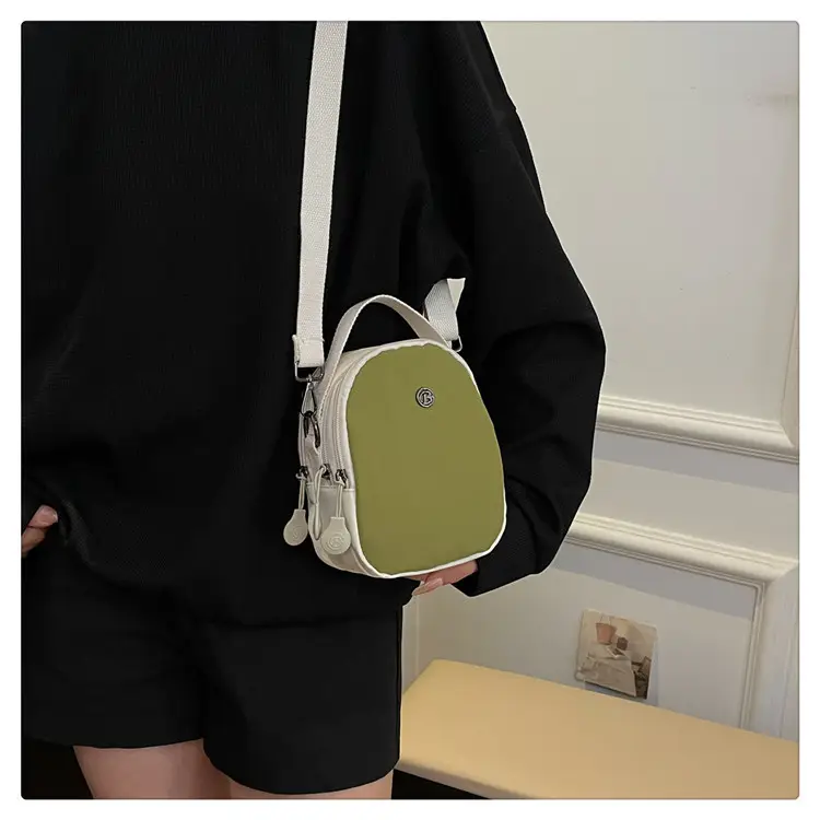 Lightweight Waterproof Mini Crossbody Bag Green Women — feature 16
