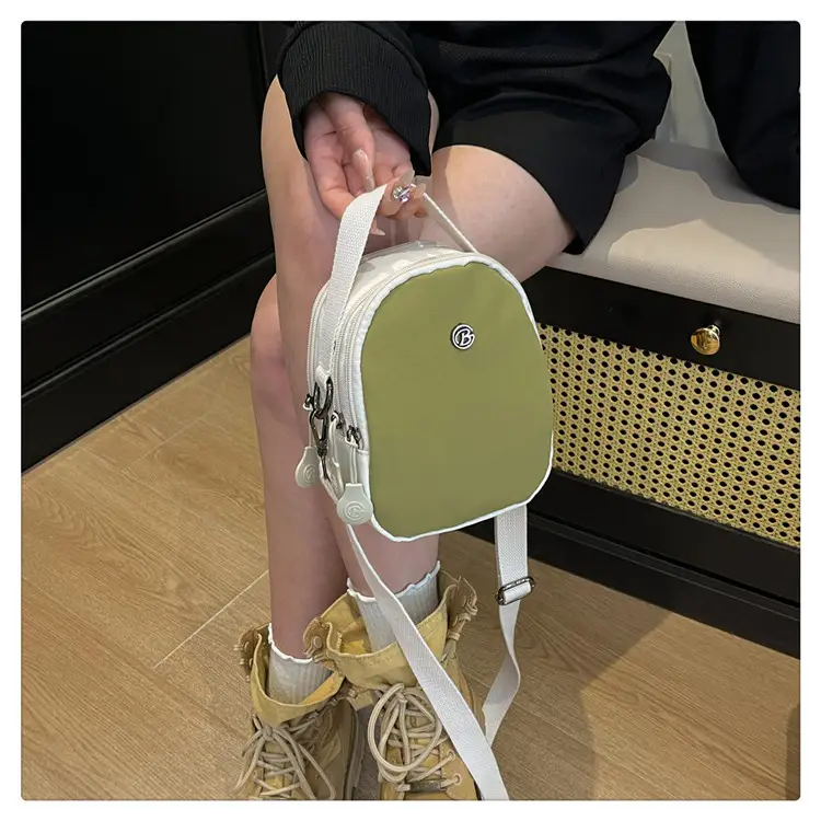 Lightweight Waterproof Mini Crossbody Bag Green Women — feature 17