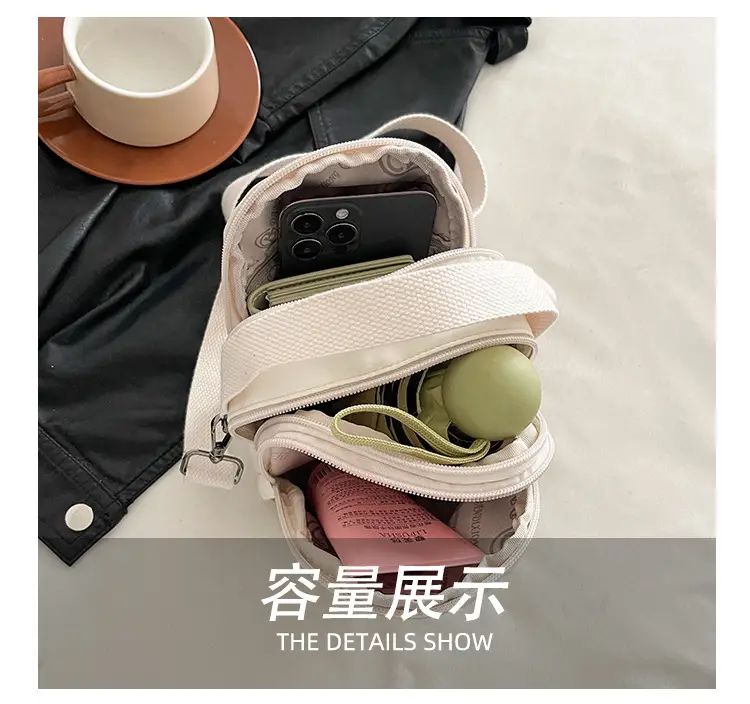 Lightweight Waterproof Mini Crossbody Bag Green Women — feature 9