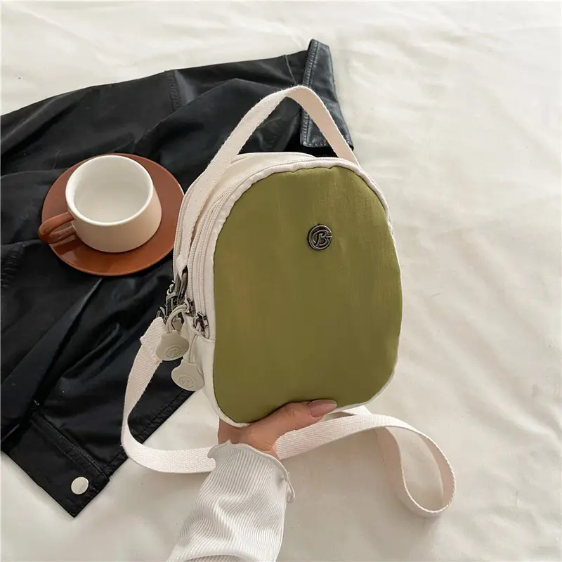Lightweight Waterproof Mini Crossbody Bag Green Women - Image 3