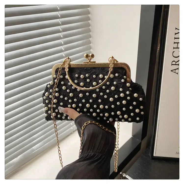 Korean Style Crossbody Pearl Bag for Women — feature 23