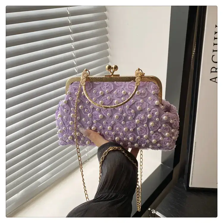 Korean Style Crossbody Pearl Bag for Women — feature 24