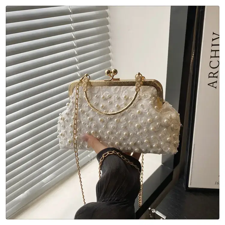 Korean Style Crossbody Pearl Bag for Women — feature 26