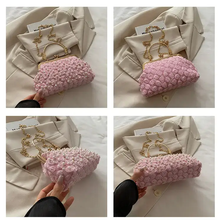 Korean Style Crossbody Pearl Bag for Women — feature 9