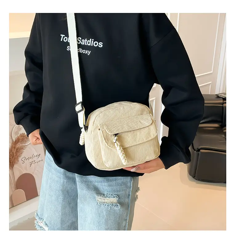 Green Knitted Shoulder Bag for Girls 2025 — feature 16
