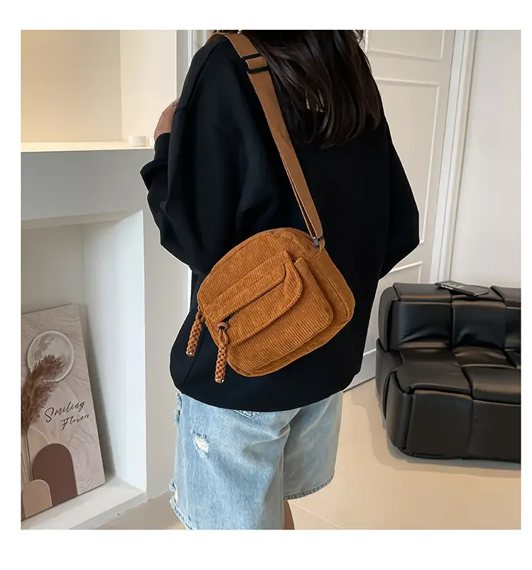 Green Knitted Shoulder Bag for Girls 2025 — feature 19