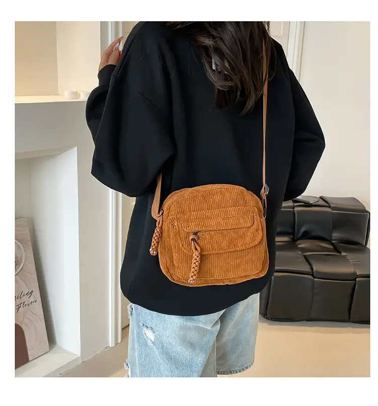 Green Knitted Shoulder Bag for Girls 2025 — feature 20