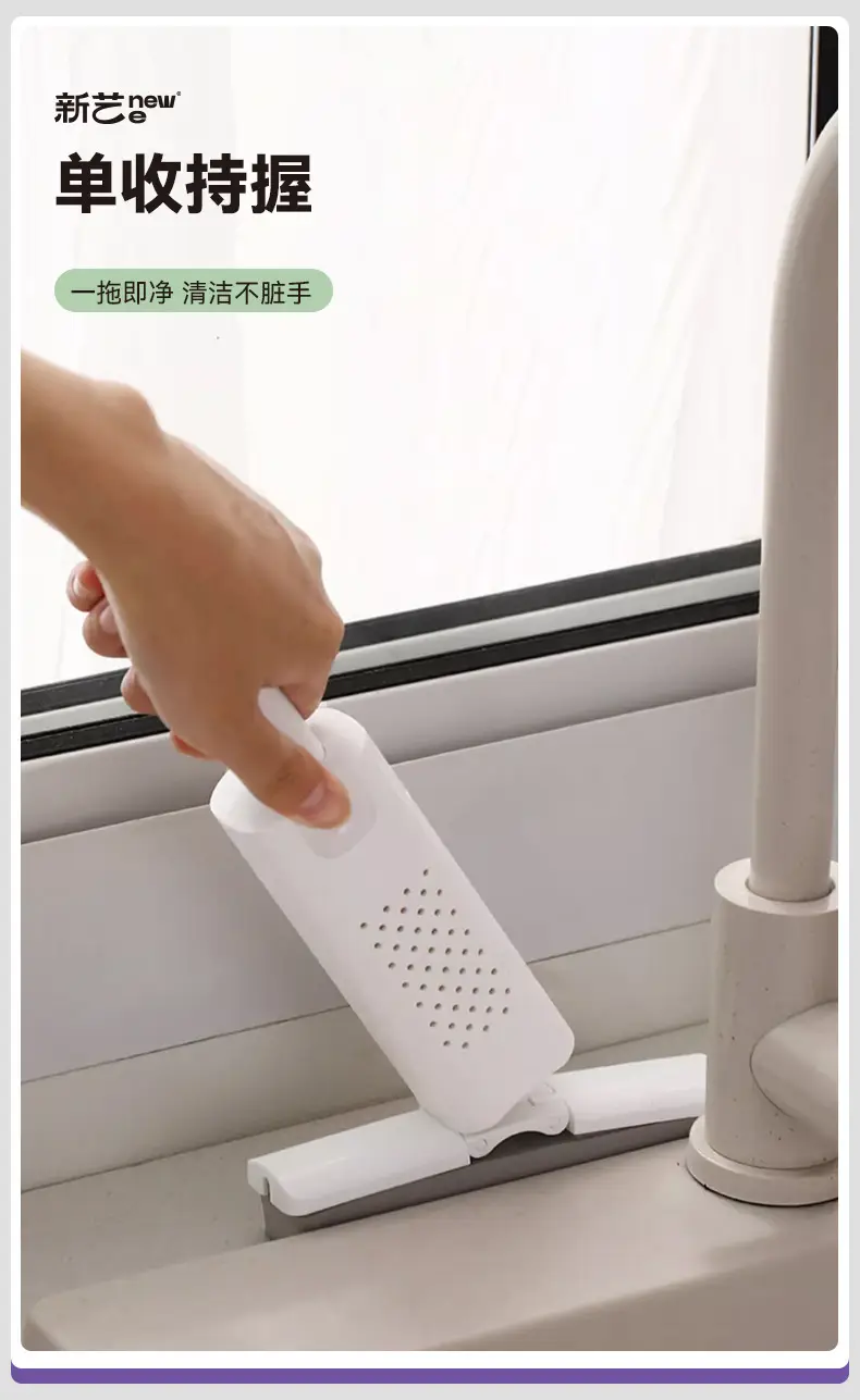 Mini Mop, Hand-Washable, Desktop, Handheld, Lazy, Portable, Foldableing Sponge, Absorbent, Bathroom, Toilet, Kitchen — feature 7