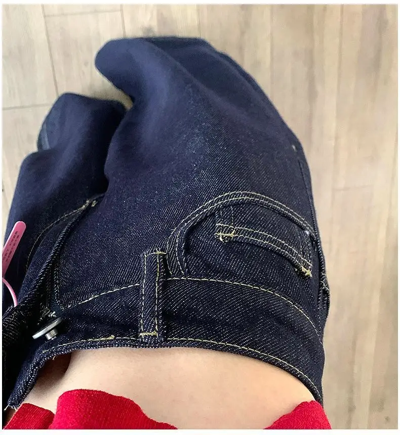 Petite High-Waist Jeans Dark Blue 2025 Women — feature 11