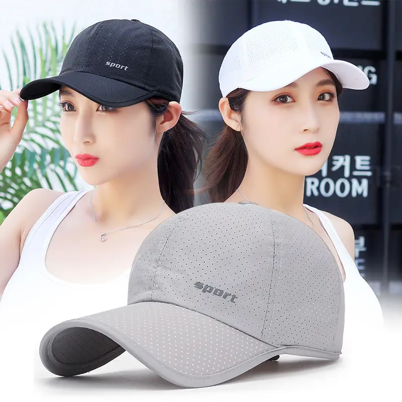 Men's Grey Mesh Sun Hat with "Sport" Logo - Image 8