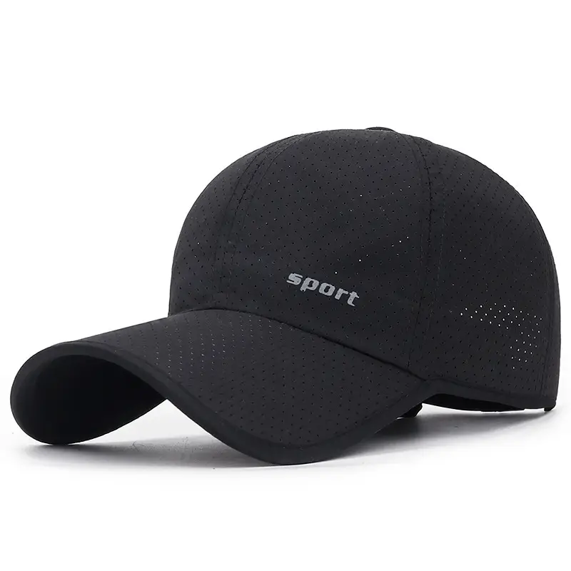 Men's Grey Mesh Sun Hat with "Sport" Logo - Image 12