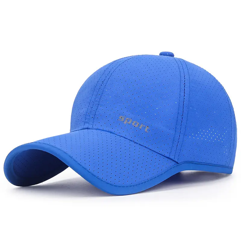 Men's Grey Mesh Sun Hat with "Sport" Logo — feature 10