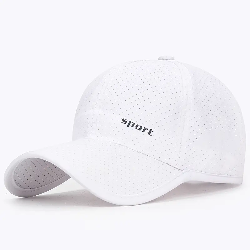 Men's Grey Mesh Sun Hat with "Sport" Logo — feature 7