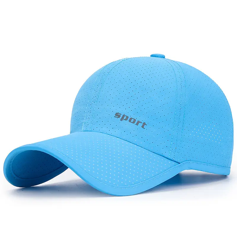 Men's Grey Mesh Sun Hat with "Sport" Logo - Image 5
