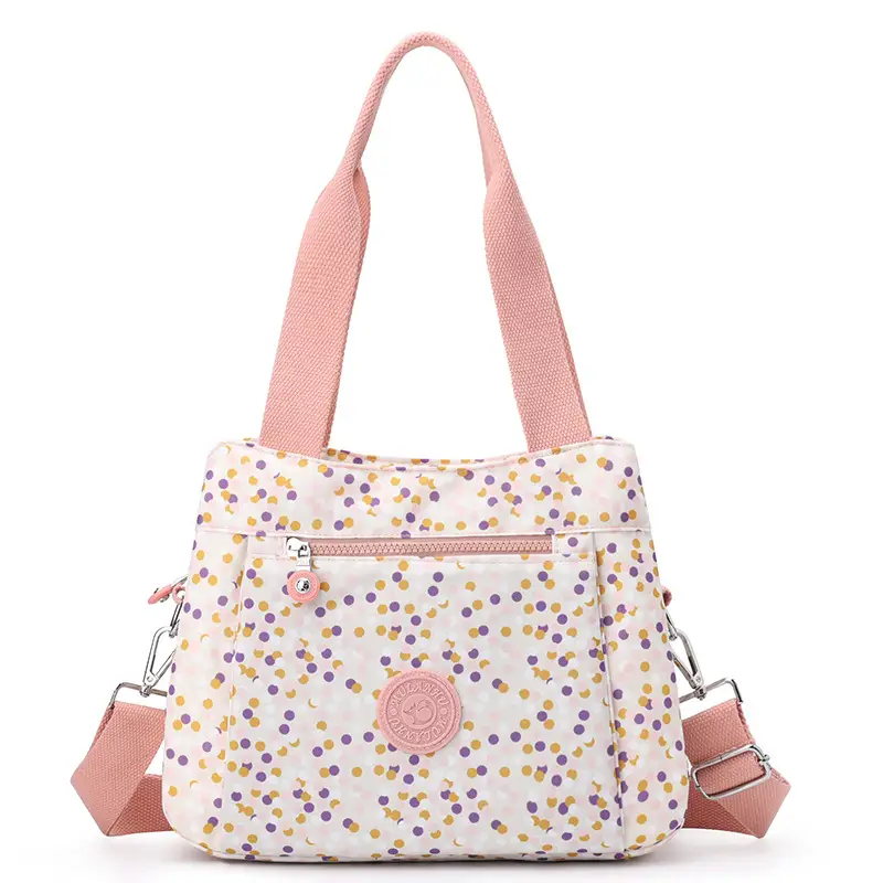 Printed Korean Style Tote Bag Large Capacity Lightweight Oxford Cloth - Image 5