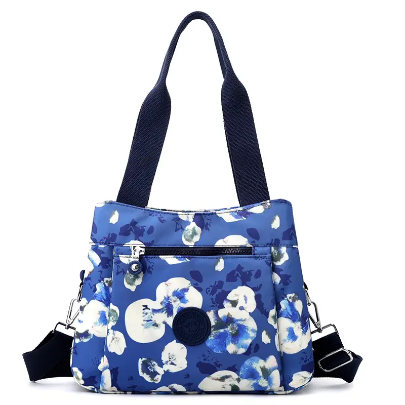 Printed Korean Style Tote Bag Large Capacity Lightweight Oxford Cloth - Image 6