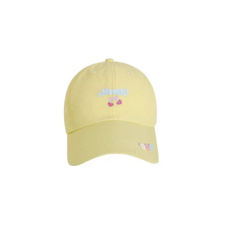 Sweet Cherry Embroidered Baseball Cap for Women - Image 8