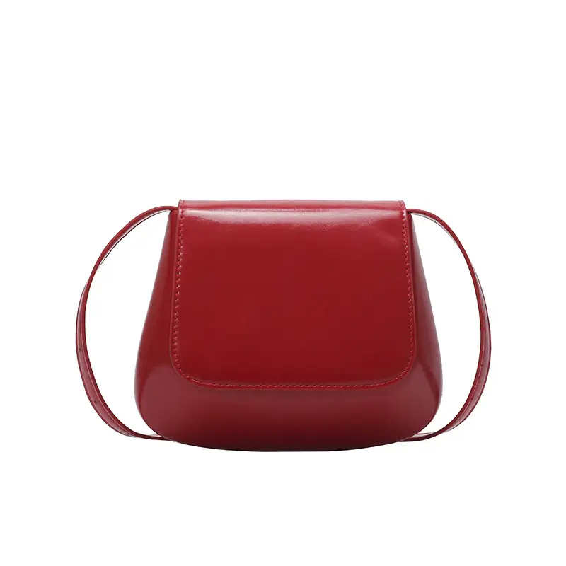 Retro Maillard Saddle Bag Chestnut Large Capacity - Image 9