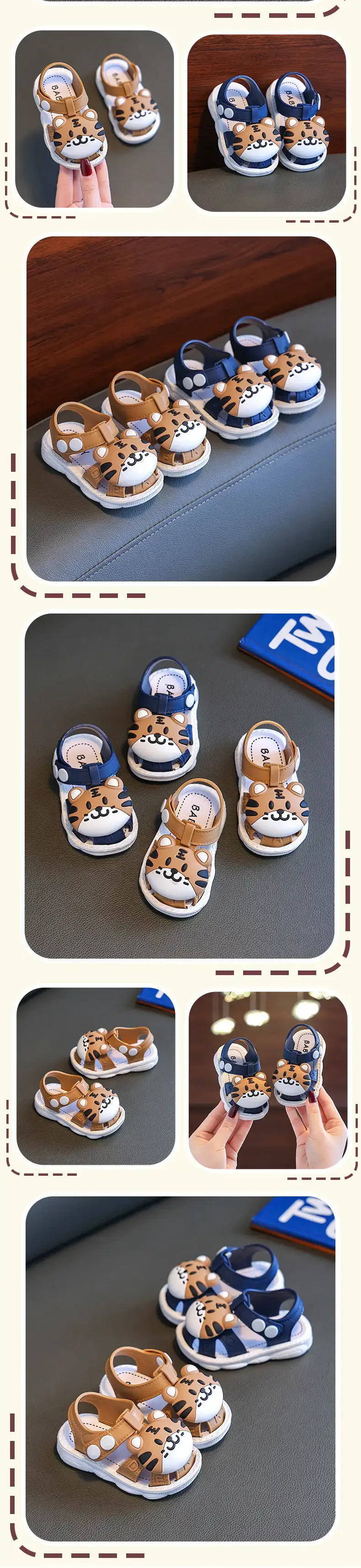 2025 Cartoon Baby Sandals 0-3Y Non-Slip Soft Sole — feature 4