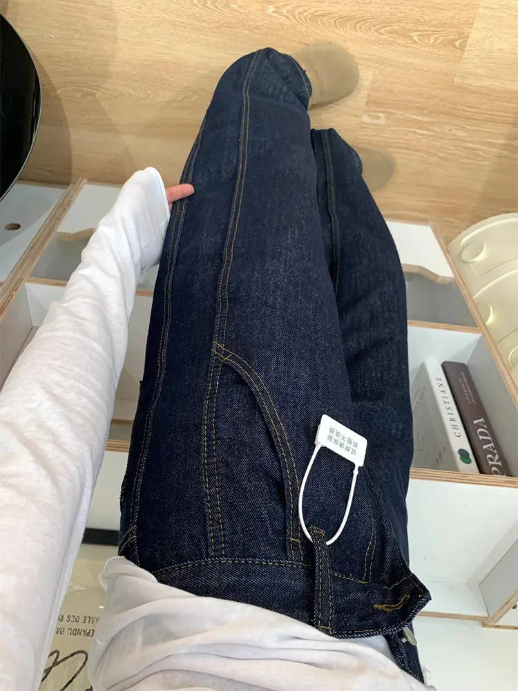 Dark Blue Wide Leg Jeans Women Spring Summer — feature 13