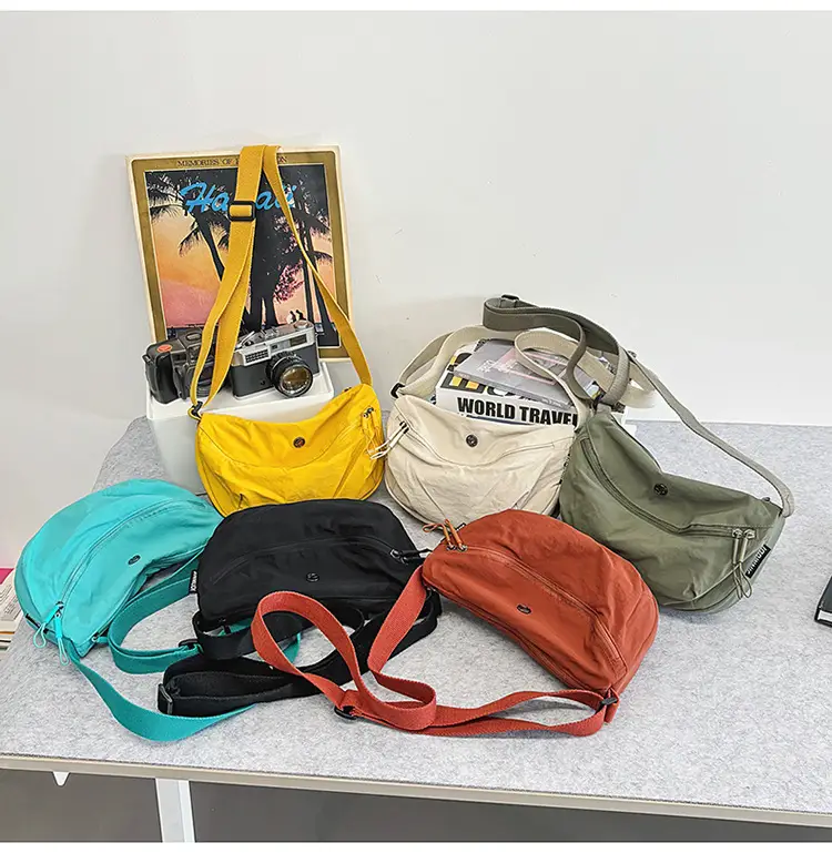 Yellow Waterproof Crossbody Bag for Women Men — feature 14