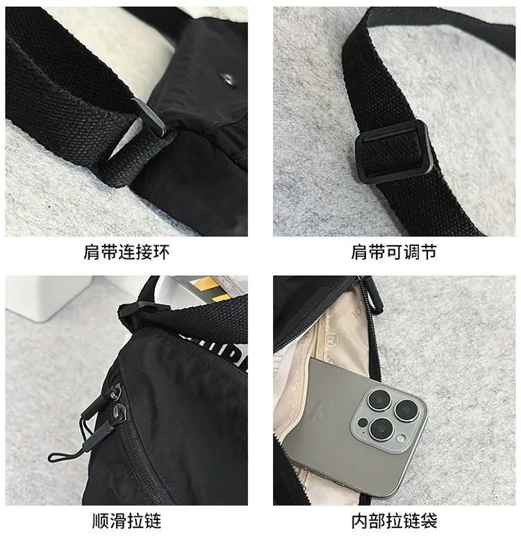 Yellow Waterproof Crossbody Bag for Women Men — feature 22