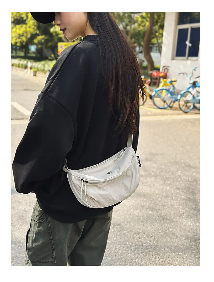 Yellow Waterproof Crossbody Bag for Women Men — feature 8