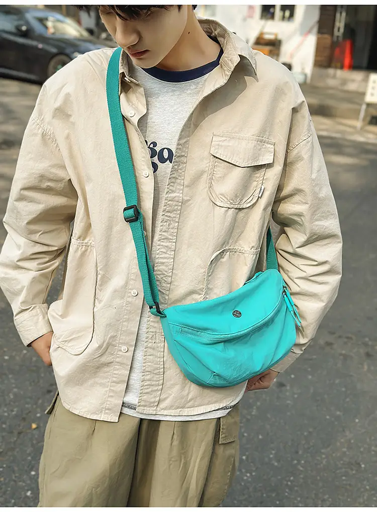 Yellow Waterproof Crossbody Bag for Women Men — feature 9