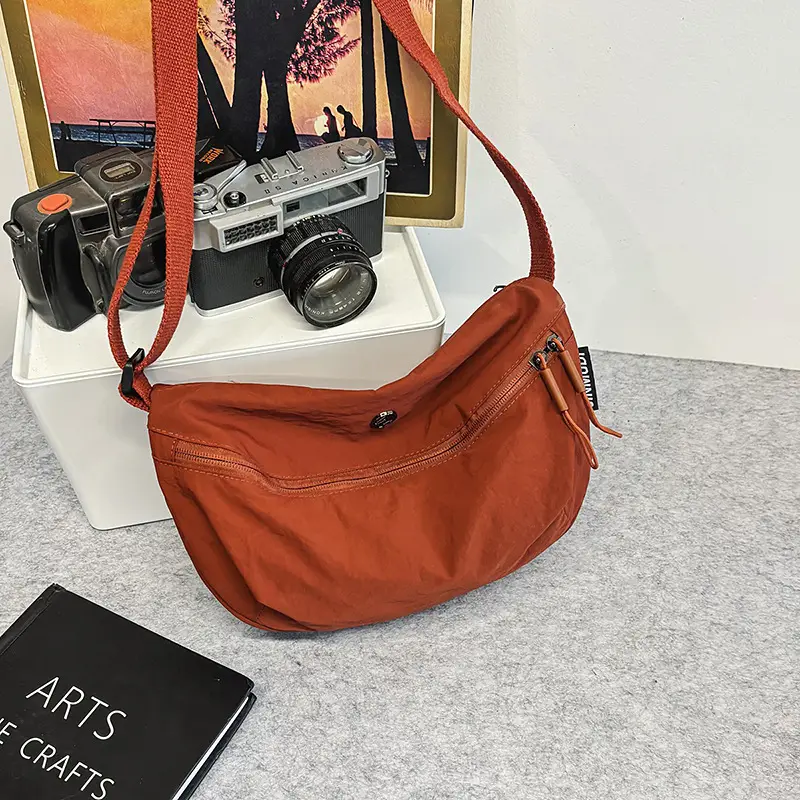 Yellow Waterproof Crossbody Bag for Women Men - Image 6