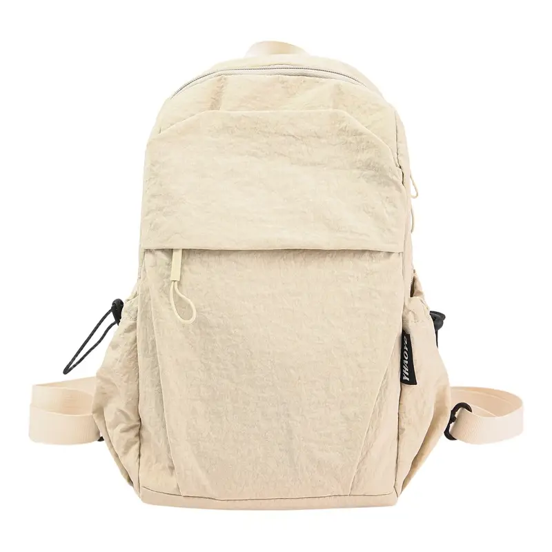 Men's Black Crossbody Backpack for Outdoor Travel