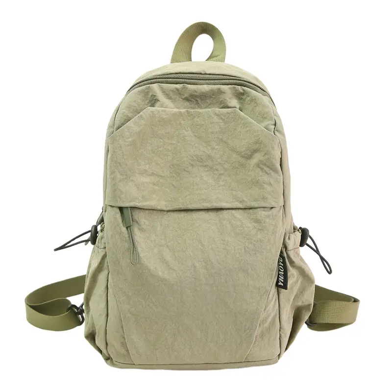 Men's Black Crossbody Backpack for Outdoor Travel