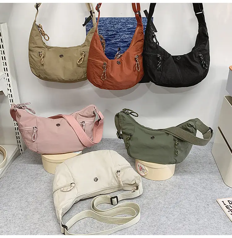 White Waterproof Crossbody Yoga Bag for Women — feature 16
