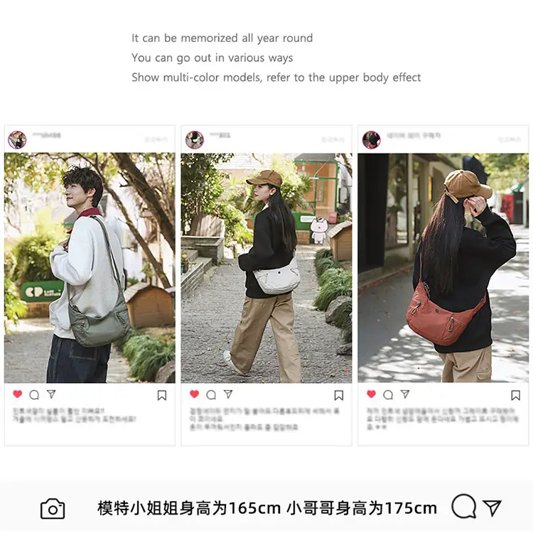 White Waterproof Crossbody Yoga Bag for Women — feature 2