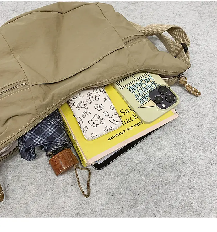 White Waterproof Crossbody Yoga Bag for Women — feature 24