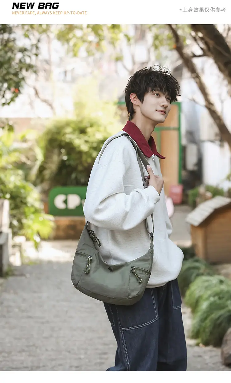 White Waterproof Crossbody Yoga Bag for Women — feature 3
