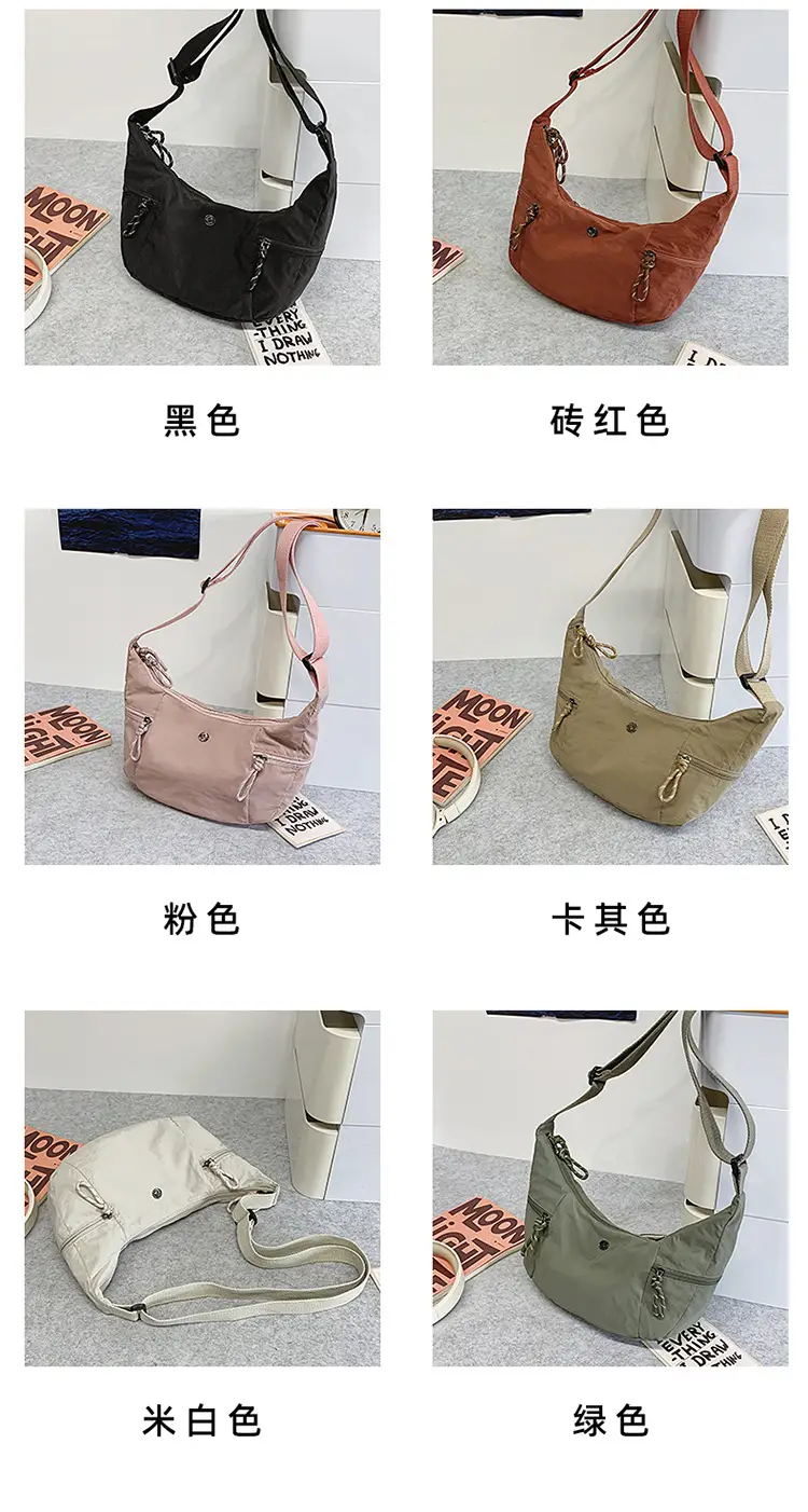 White Waterproof Crossbody Yoga Bag for Women — feature 5
